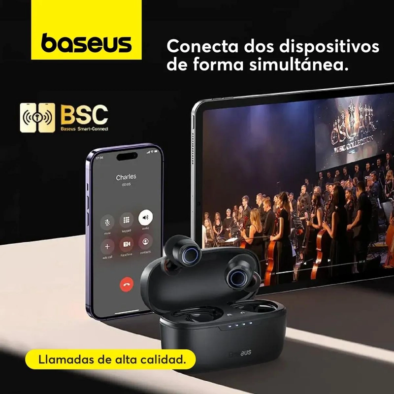 AUDIFONO INALAMBRICO CON CANCELACION DE RUIDO - 5