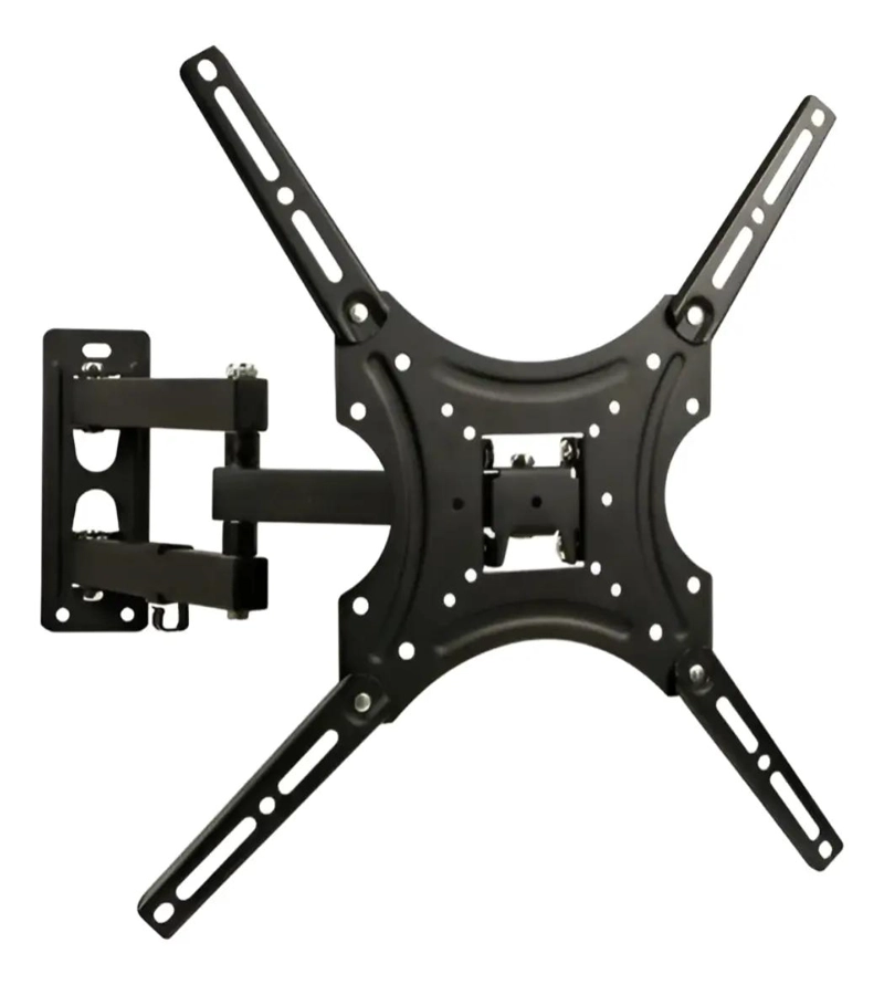 PACK 2 SOPORTES DE PARED PARA TV 32-55 PULGADAS NEGRO - 3