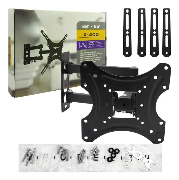 PACK 2 SOPORTES LCD LED 14 A 32 PULGADAS 50 KG 180° - 3