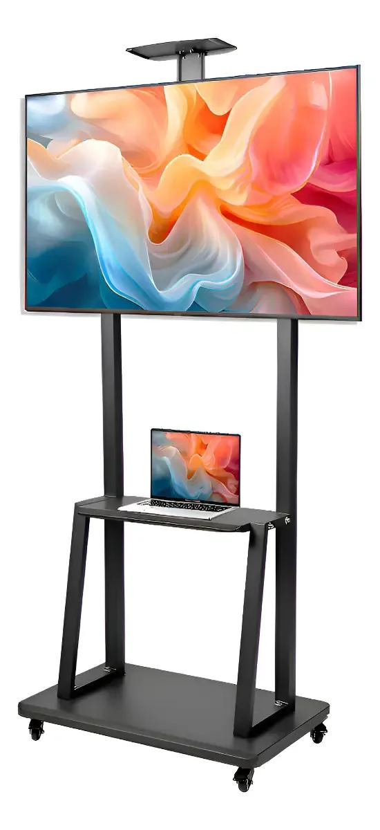 SOPORTE MOVIL PARA TV 32 A 70 PULGADAS CON RUEDAS - 1