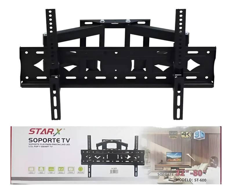 SOPORTE BASE PLEGABLE TELESCOPICO PARA TV 32-80' - 1