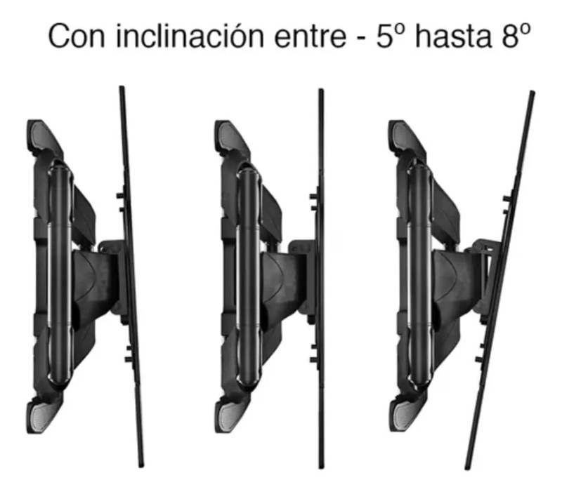 SOPORTE DE PARED PARA TV 32 A 70 PULGADAS CON INCLINACION - 5