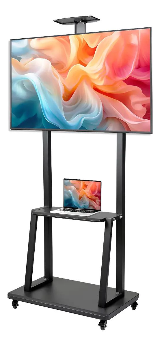 SOPORTE MOVIL PARA TV 32-70 PULGADAS CON RUEDAS Y ALTURA - 1