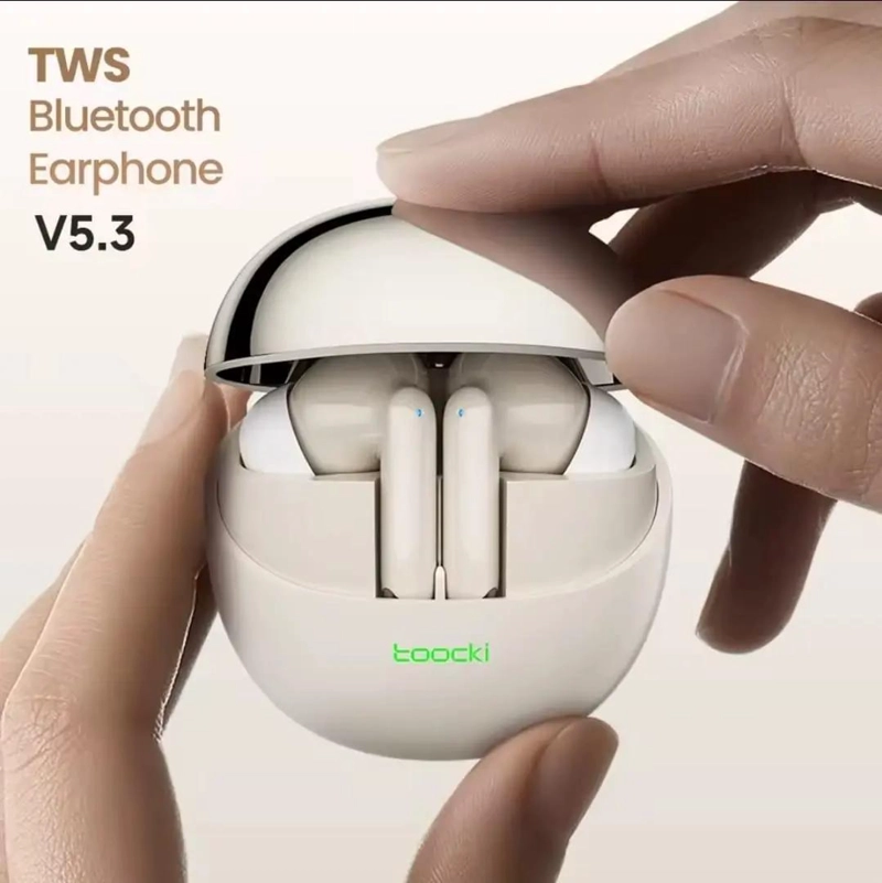 AUDIFONOS IN-EAR BLUETOOTH 5.3 ESTE REO 3D BEIGE - 3