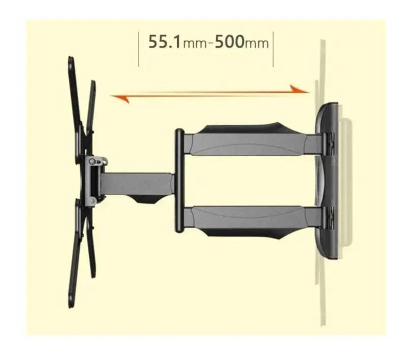 SOPORTE AJUSTABLE PARA TV 32 A 55 PULGADAS - 2