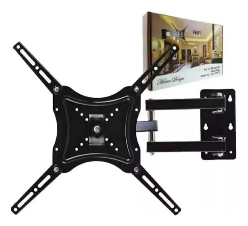 SOPORTE DE PARED PARA TV 14 A 55 PULGADAS CON BRAZO MOVIL - 3