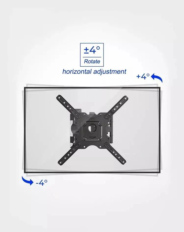 SOPORTE DE PARED AJUSTABLE PARA TV 32-55 PULGADAS - 4