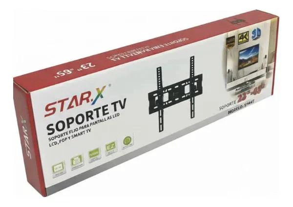 SOPORTE PARA TV DE 23 A 65 PULGADAS COLOR NEGRO - 1