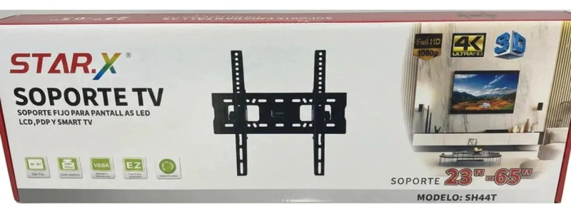 SOPORTE PARA TV DE 23 A 65 PULGADAS COLOR NEGRO - 2