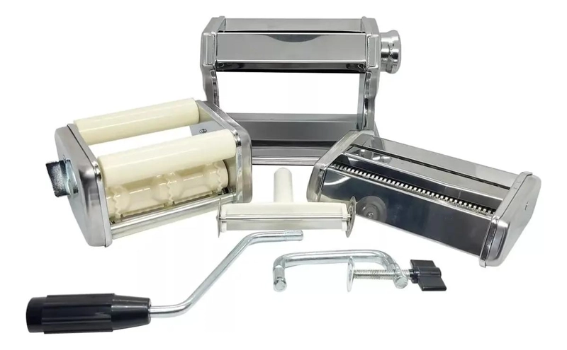 GENÉRICO MAQUINA PARA HACER PASTAS Y RAVIOLES ACERO INOXIDABLE