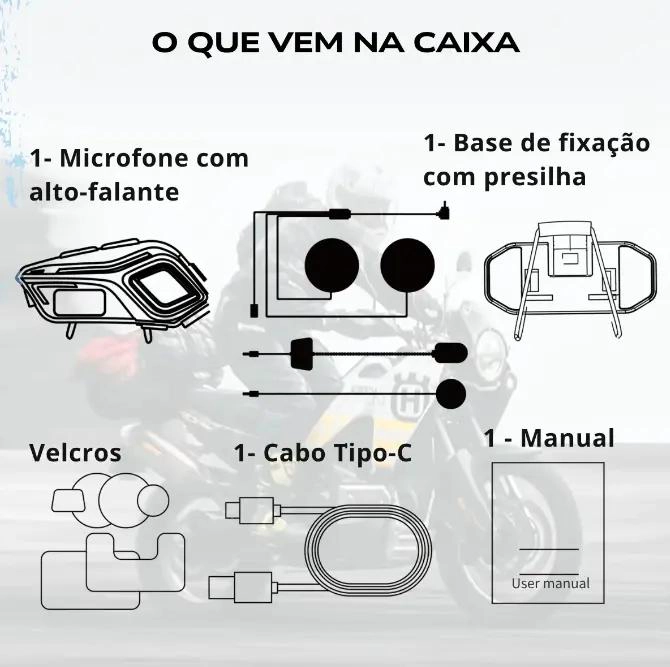 AURICULARES BLUETOOTH PARA MOTO JALOMI K08 RESISTENTES AL - 3