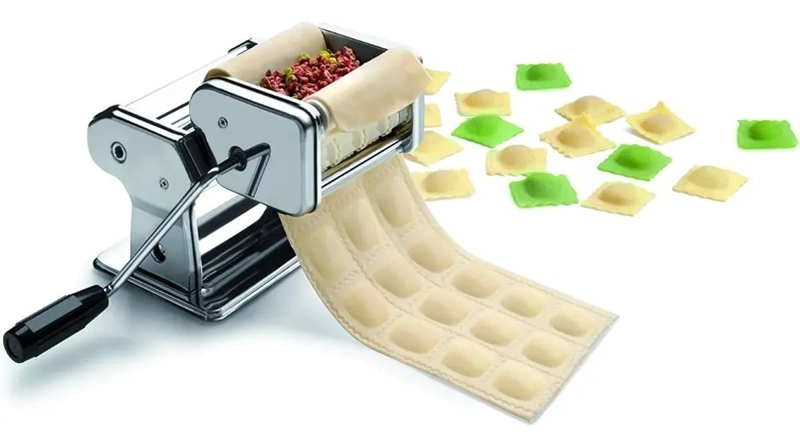MAQUINA MANUAL PARA HACER RAVIOLES Y PASTA CASERA - 4