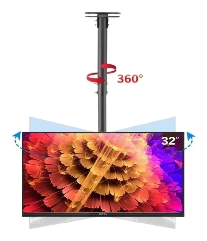 SOPORTE AJUSTABLE PARA TV DE 14 A 32 PULGADAS PARA TECHO - 2