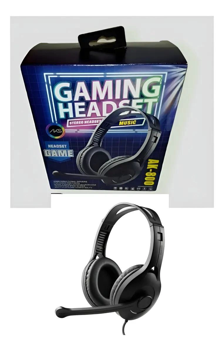 AUDIFONOS PARA PC CON MICROFONO PARA TELETRABAJO Y JUEGOS - 1