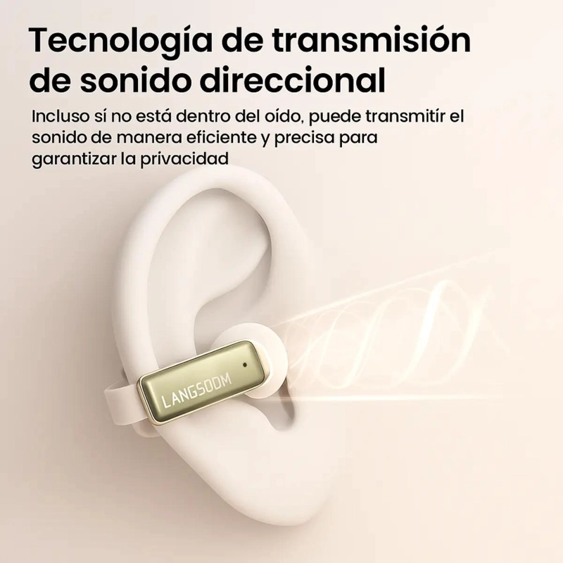 AURICULARES INALAMBRICOS CLIP ON CON APP Y MICROFONO - 5