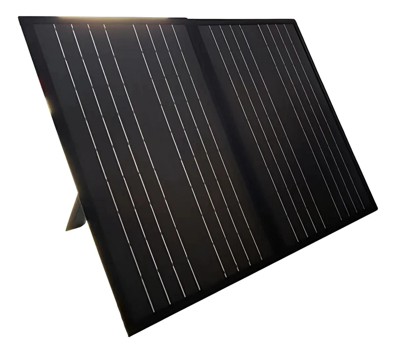 PANEL SOLAR PORTATIL 10W CON 2 PUERTOS USB - 1