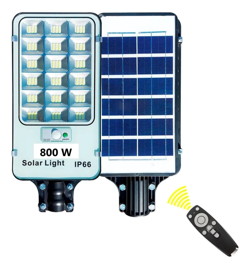 PACK 3 FOCOS LED PANEL SOLAR 800W EXTERIOR IP66 - 2