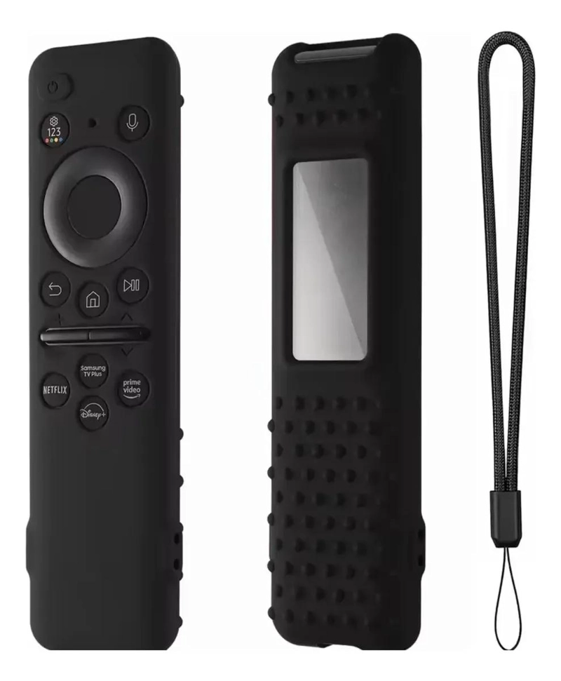 CONTROL REMOTO SOLAR CON FUNDA NEGRA PARA TV - 2