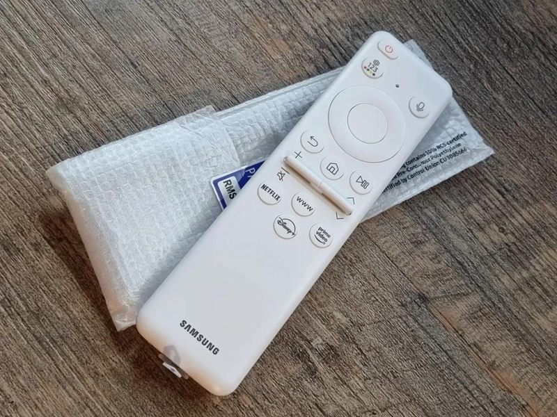 CONTROL REMOTO SOLAR BLANCO PARA TV SAMSUNG - 4