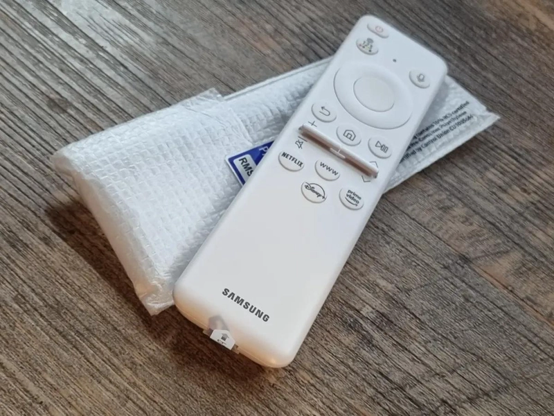 CONTROL REMOTO SOLAR BLANCO PARA TV SAMSUNG - 5