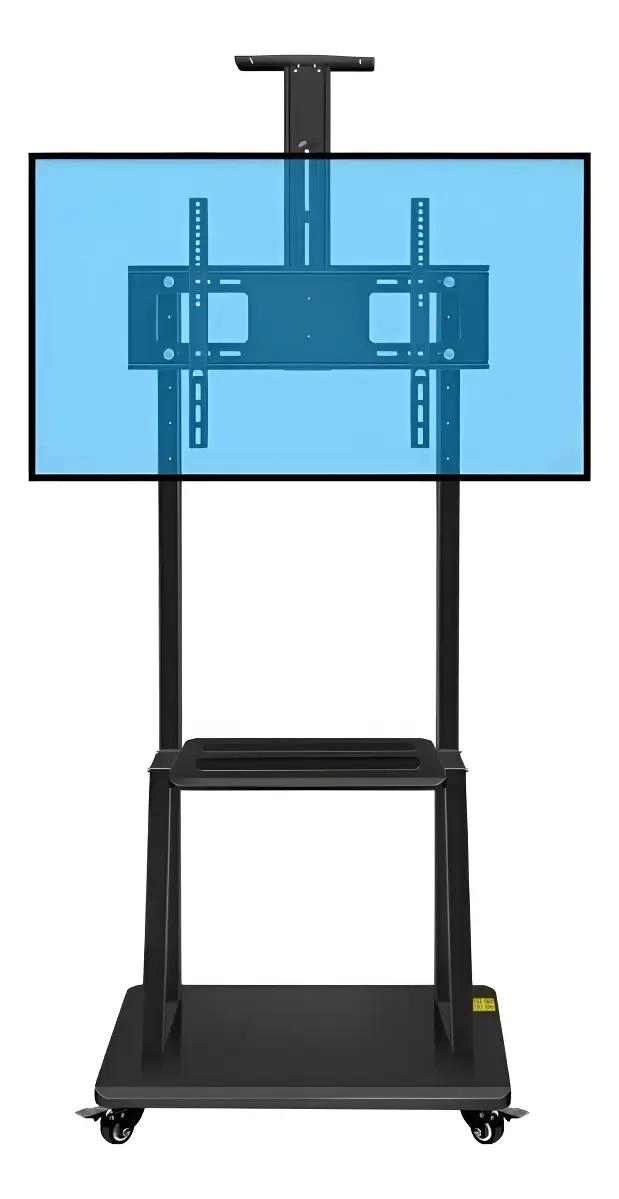 SOPORTE TV BASE PEDESTAL CON RUEDAS PARA 32 A 70 PULGADAS - 1