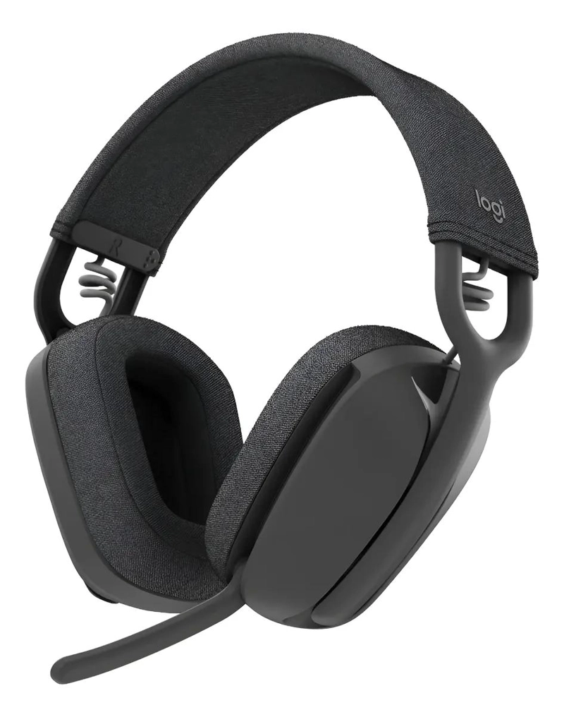 AURICULARES INALAMBRICOS CON MICROFONO NEGRO - 1