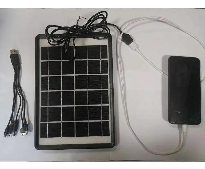 CARGADOR SOLAR PORTATIL 5V 8W MULTIPROPOSITO - 3