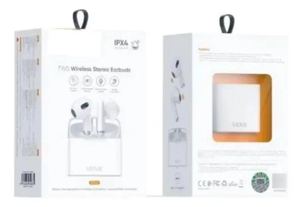 AUDIFONOS BLUETOOTH STEREO TWS PARA IPHONE Y ANDROID - 2