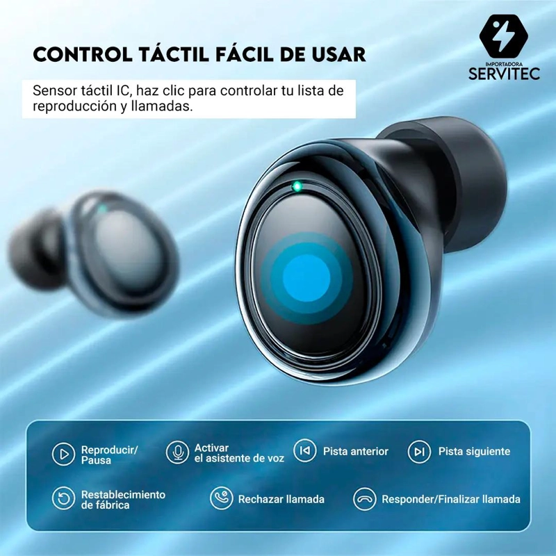 AUDIFONOS BLUETOOTH INALAMBRICOS CON MICROFONO - 3