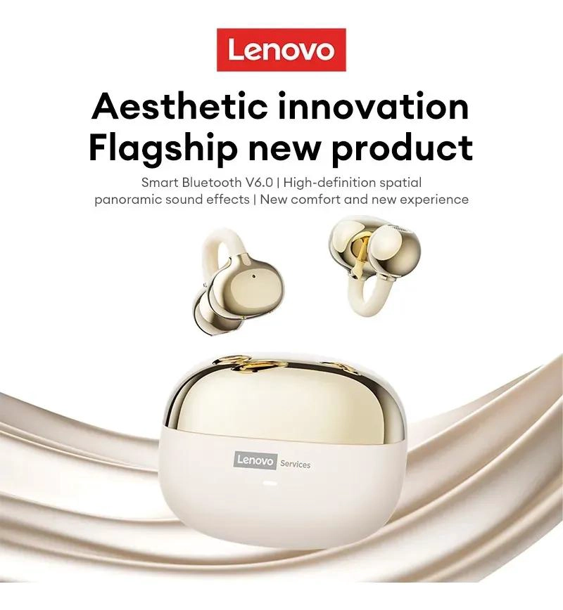 AURICULARES BLUETOOTH CON DISEÑO DE PENDIENTES COLOR DORA - 5