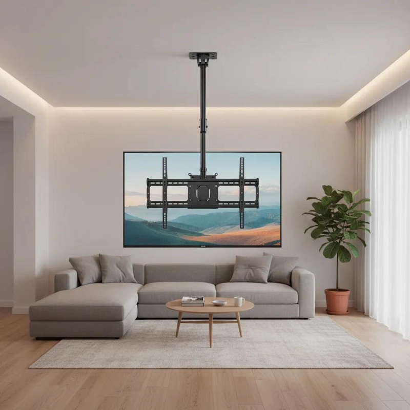 SOPORTE DE TECHO AJUSTABLE PARA TV HASTA 75 PULGADAS - 3