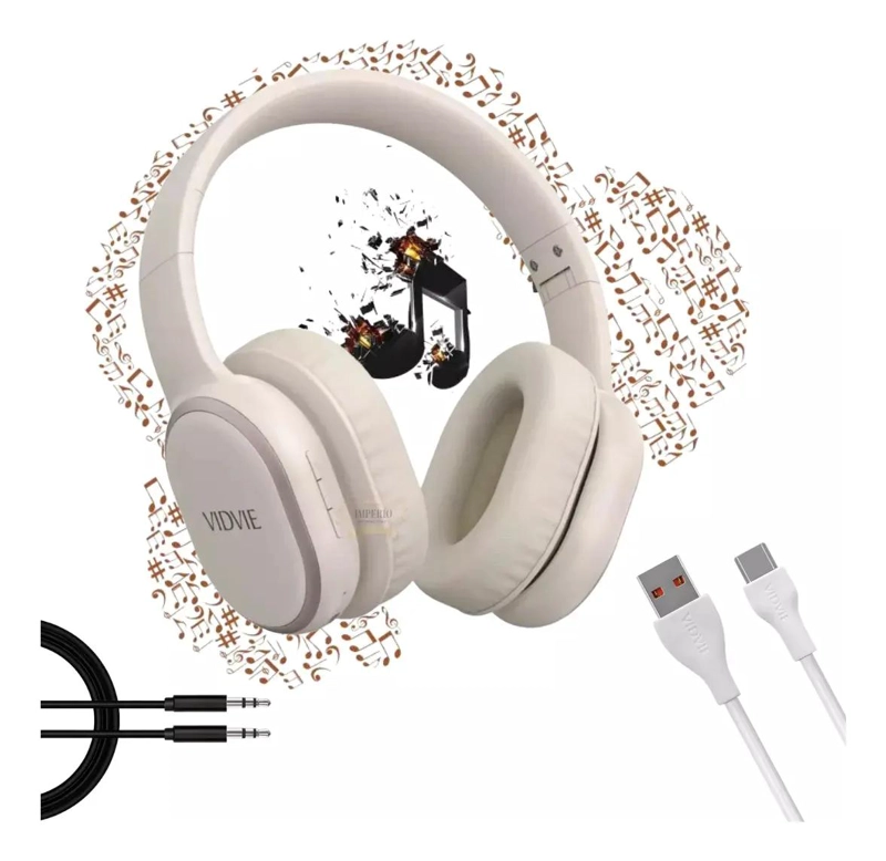 AUDIFONOS BLUETOOTH INALAMBRICOS COLOR VIDVIE - 1