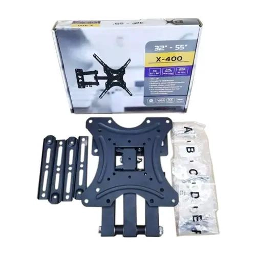 SOPORTE DE PARED PARA TV O MONITOR 32 A 55 PULGADAS NEGRO - 3
