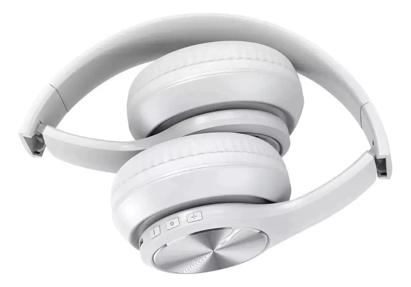 AUDIFONOS INALAMBRICOS BLUETOOTH COLOR BLANCO - 2
