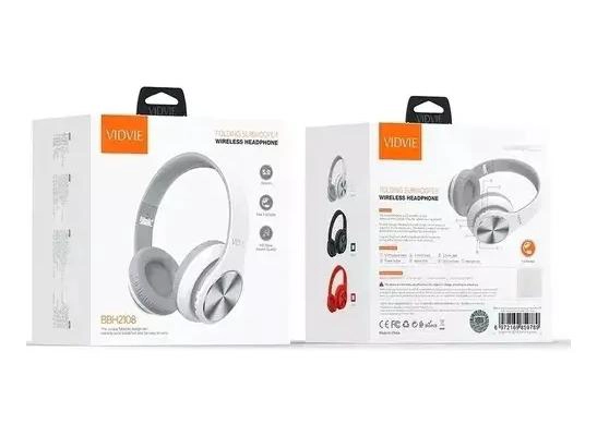 AUDIFONOS INALAMBRICOS BLUETOOTH COLOR BLANCO - 3