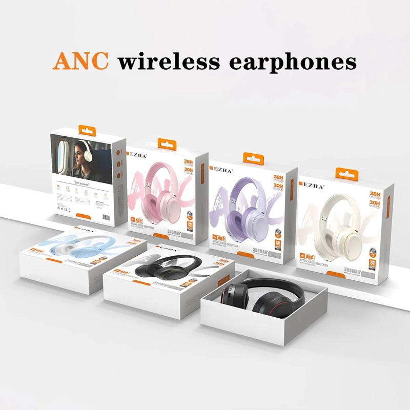 AURICULARES DIADEMA BLUETOOTH 5.4 CON ANC Y 38H BATERIA - 2