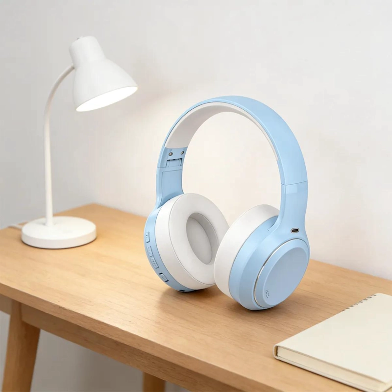 AURICULARES DIADEMA BLUETOOTH 5.4 CON ANC Y 38H BATERIA - 3