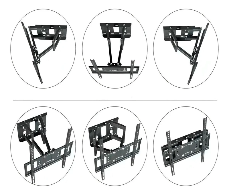 SOPORTE DE PARED PARA TV Y MONITOR 32-70' DOBLE BRAZOS - 4