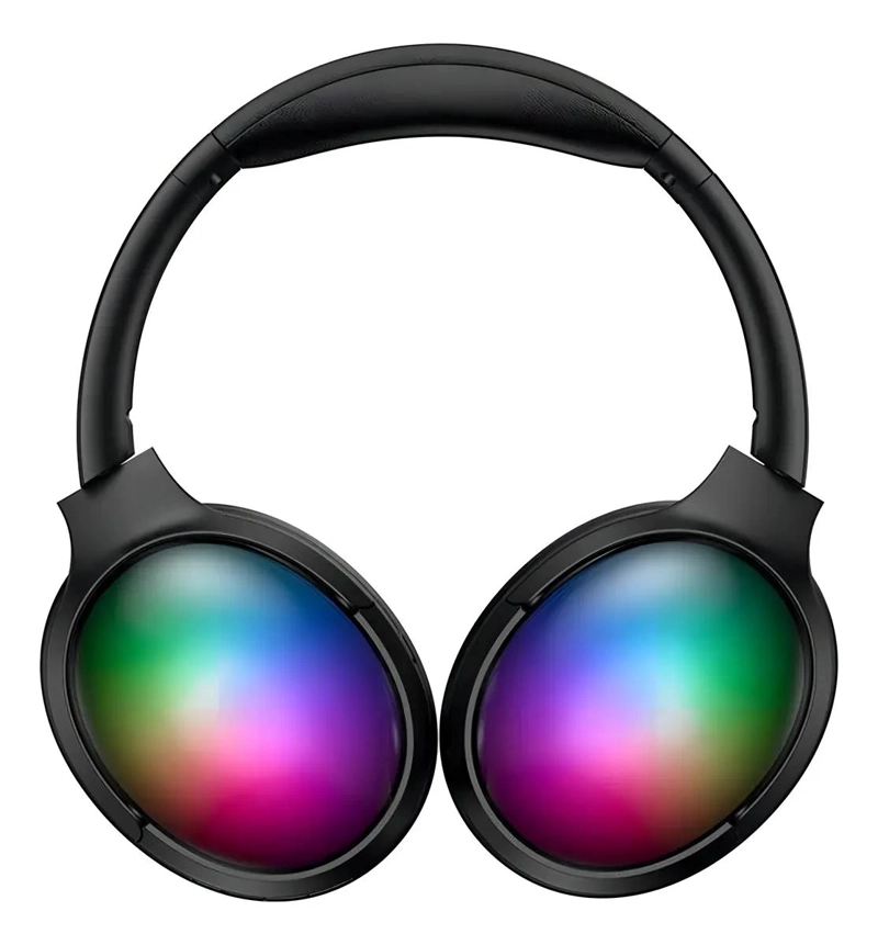 AUDIFONO GAMER BLUETOOTH B3 RGB NEGRO BAJA LATENCIA - 2