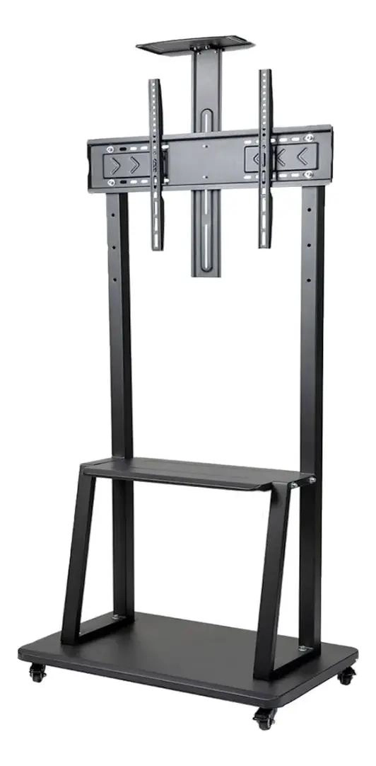 SOPORTE TV BASE PEDESTAL CON RUEDAS PARA 32 A 75 PULGADAS - 5