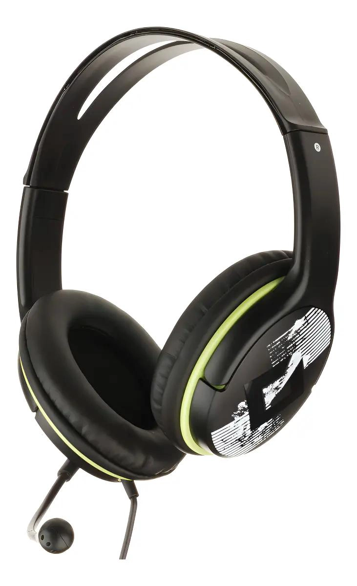 AURICULAR CON MICROFONO Y CONTROL DE VOLUMEN PARA PC - 1
