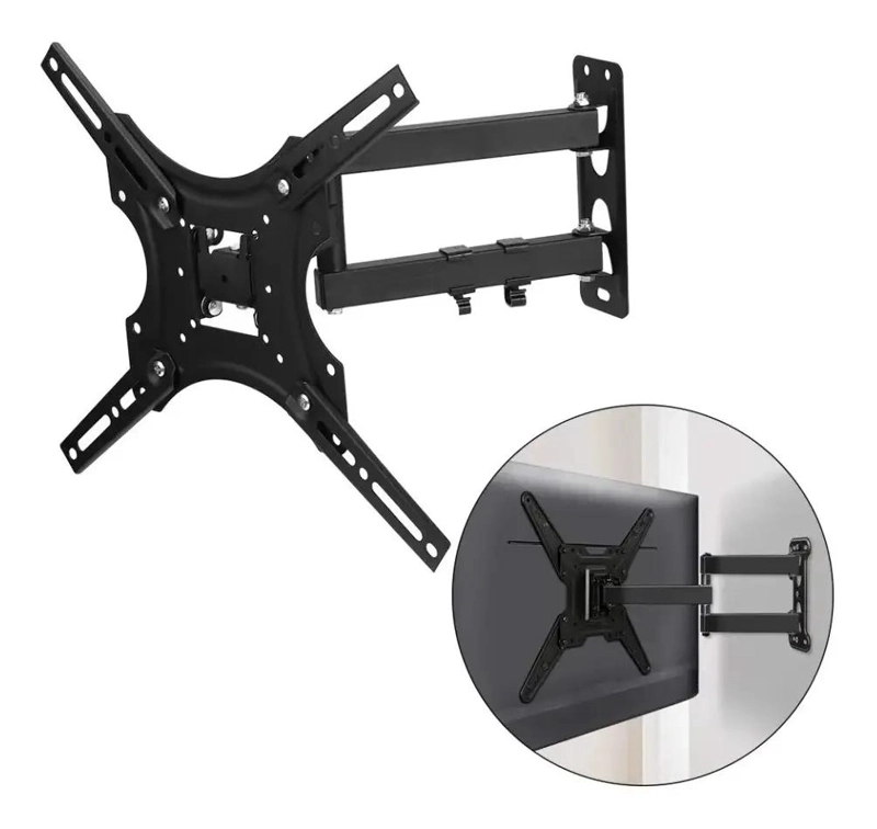 SOPORTE DE PARED PARA TV 14 A 50 PULGADAS CAPACIDAD 50 KG - 2