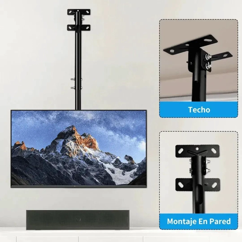 SOPORTE DE TECHO FIJO PARA TV DE 26 A 60 PULGADAS - 3