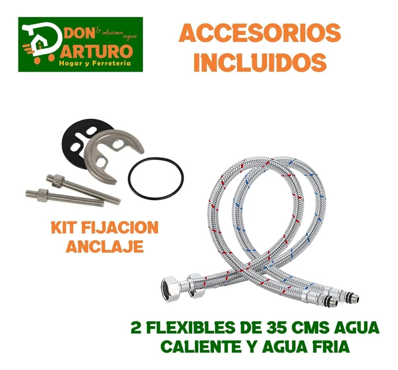 LLAVE MONOMANDO PARA LAVAMANOS CROMADA - 5