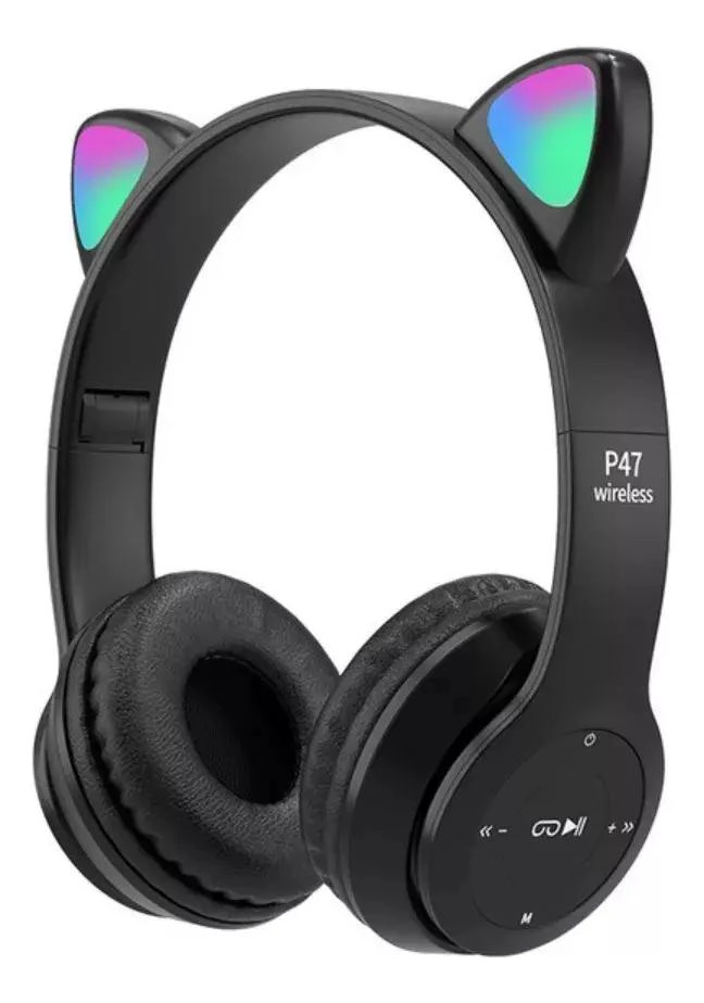AUDIFONOS BLUETOOTH INALAMBRICOS PARA NIÑOS CON OREJAS DE - 2