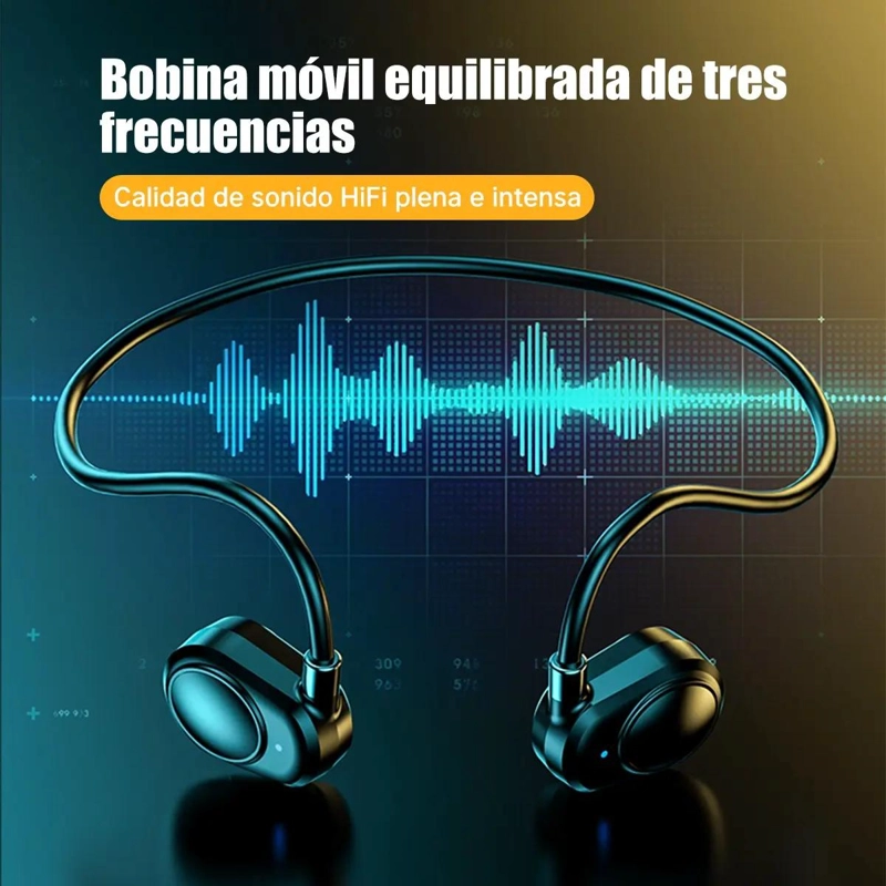 AUDIFONO INALAMBRICO BLUETOOTH PARA DEPORTE CON SONIDO DE - 3