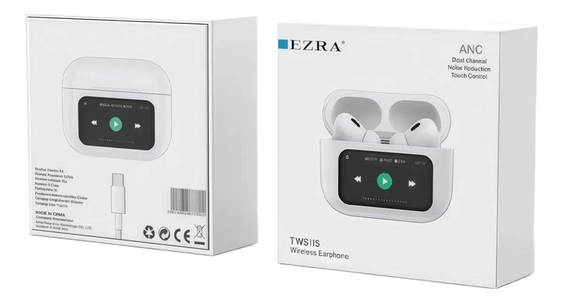 AURICULARES BLUETOOTH INALAMBRICOS CON PANTALLA TACTIL Y - 3