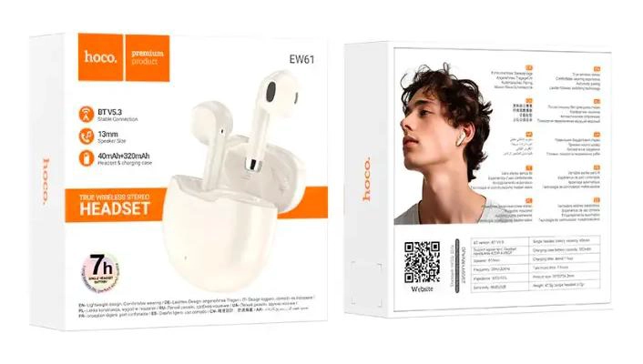 AUDIFONOS IN EAR BLUETOOTH TRUE WIRELESS BEIGE - 3