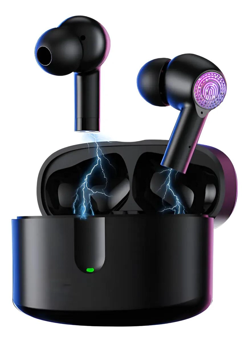 AUDIFONO IN-EAR INALAMBRICO BLUETOOTH 5.3 TWS CON MICROF - 1