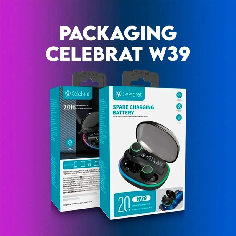 AUDIFONOS INALAMBRICOS TWS CON LUCES RGB Y BLUETOOTH 5.3 - 5